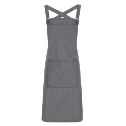 pr129 - Sort cu bretele incrucisate BARISTA - [Grey Denim]