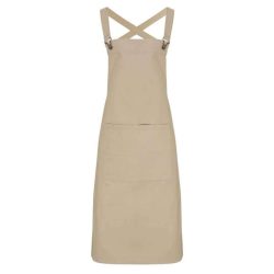 pr129 - Sort cu bretele incrucisate BARISTA - [Khaki]