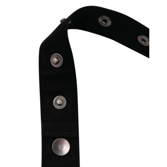 pr132 - Sort cu baveta si buzunare CHINO - [Black]