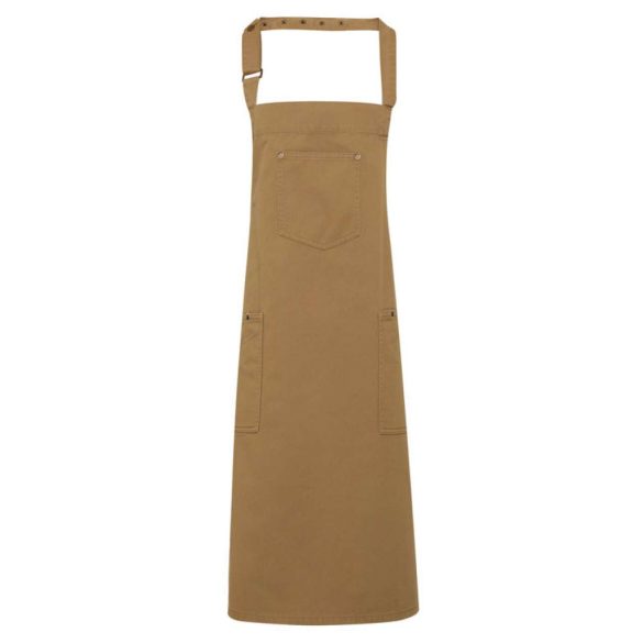 pr132 - Sort cu baveta si buzunare CHINO - [Khaki]