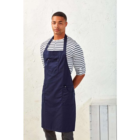 pr132 - Sort cu baveta si buzunare CHINO - [Navy]