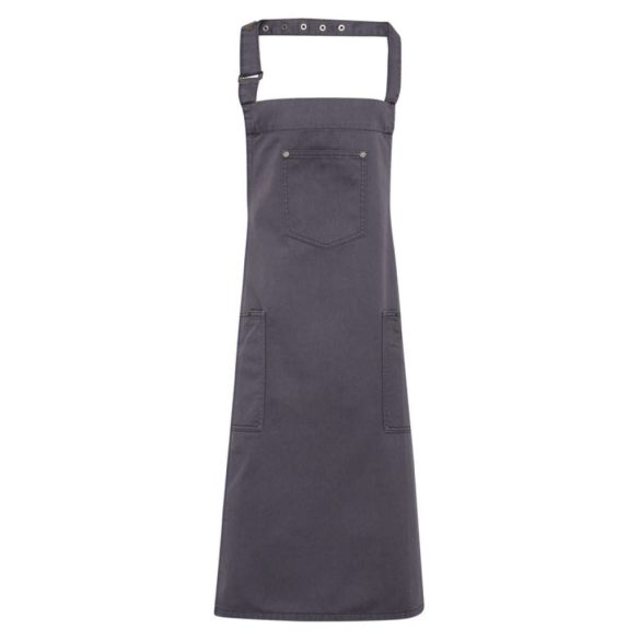 pr132 - Sort cu baveta si buzunare CHINO - [Steel]