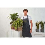 pr134 - Sort cu baveta si aspect de blug DISTRICT - [Black Denim]