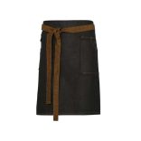 pr135 - Sort de brau din denim DIVISION - [Black/Tan Denim]