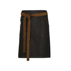 pr135 - Sort de brau din denim DIVISION - [Black/Tan Denim]