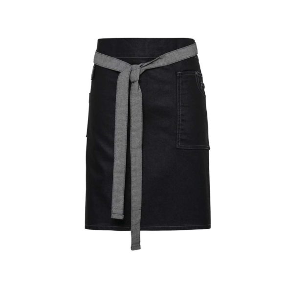 pr135 - Sort de brau din denim DIVISION - [Black Denim]