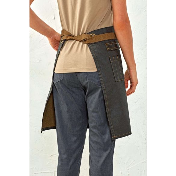 pr135 - Sort de brau din denim DIVISION - [Indigo Denim]