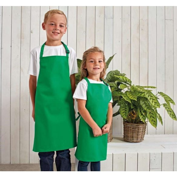 pr149 - Sort cu baveta pentru copii COLOURS COLLECTION - [Kelly Green]