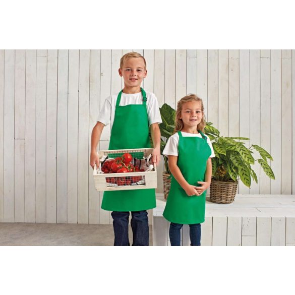 pr149 - Sort cu baveta pentru copii COLOURS COLLECTION - [Kelly Green]