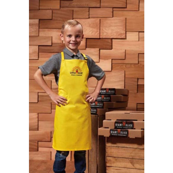 pr149 - Sort cu baveta pentru copii COLOURS COLLECTION - [Yellow]