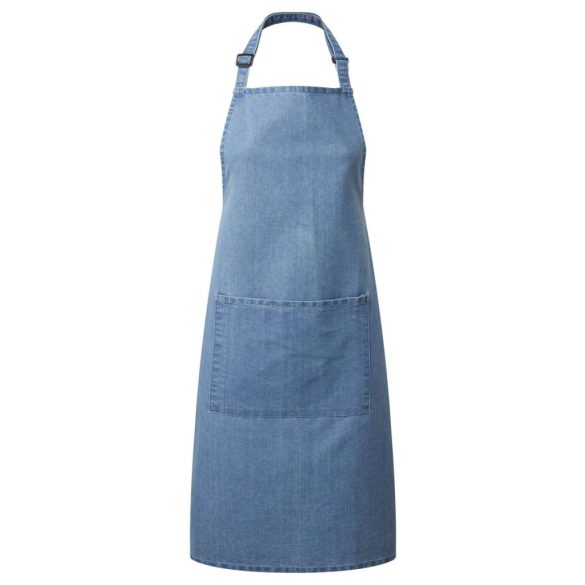 pr154 - Sort cu baveta si buzunar COLOURS COLLECTION - [Blue Denim]