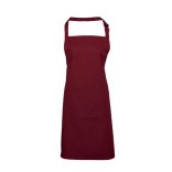 pr154 - Sort cu baveta si buzunar COLOURS COLLECTION - [Burgundy]