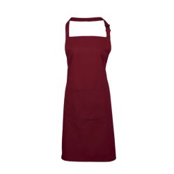   pr154 - Sort cu baveta si buzunar COLOURS COLLECTION - [Burgundy]