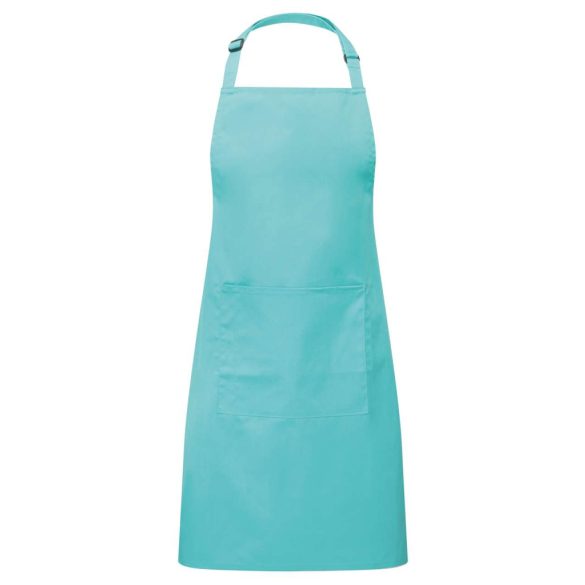 pr154 - Sort cu baveta si buzunar COLOURS COLLECTION - [Duck Egg Blue]
