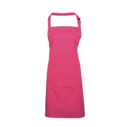   pr154 - Sort cu baveta si buzunar COLOURS COLLECTION - [Hot Pink]