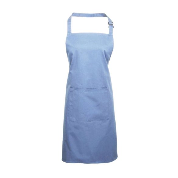 pr154 - Sort cu baveta si buzunar COLOURS COLLECTION - [Mid Blue]