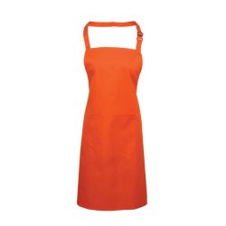   pr154 - Sort cu baveta si buzunar COLOURS COLLECTION - [Orange]
