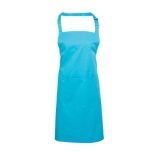 pr154 - Sort cu baveta si buzunar COLOURS COLLECTION - [Turquoise]