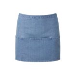 pr155 - Sort scurt cu 3 buzunare COLOURS COLLECTION - [Blue Denim]