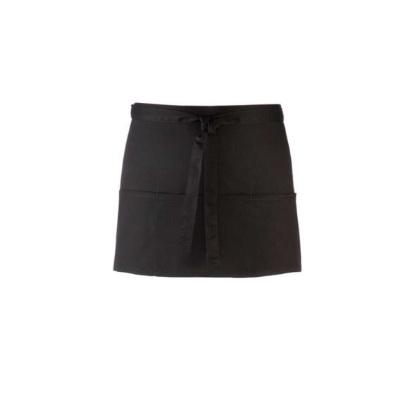 pr155 - Sort scurt cu 3 buzunare COLOURS COLLECTION - [Black]
