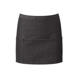   pr155 - Sort scurt cu 3 buzunare COLOURS COLLECTION - [Black Denim]