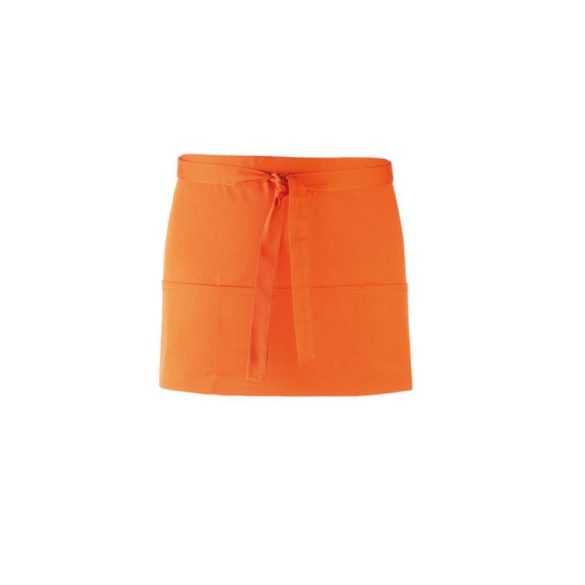 pr155 - Sort scurt cu 3 buzunare COLOURS COLLECTION - [Orange]