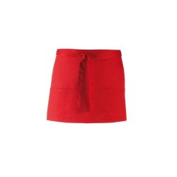 pr155 - Sort scurt cu 3 buzunare COLOURS COLLECTION - [Red]
