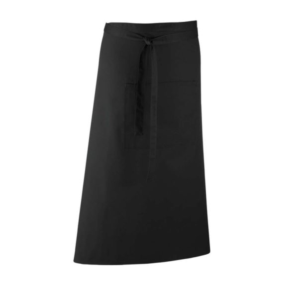 pr158 - Sort de bar cu buzunar COLOURS COLLECTION - [Black]