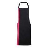 pr162 - Sort cu baveta in 2 culori COLOURS COLLECTION - [Black/Hot Pink]