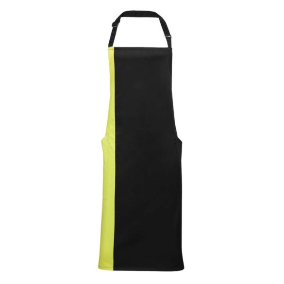 pr162 - Sort cu baveta in 2 culori COLOURS COLLECTION - [Black/Lime]