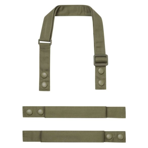 pr191 - Bretele colorate pentru sorturi SWAP and POP COLOURS - [Olive]