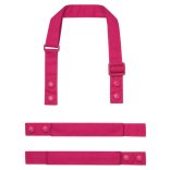 pr191 - Bretele colorate pentru sorturi SWAP and POP COLOURS - [Hot Pink]