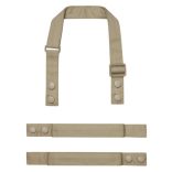 pr191 - Bretele colorate pentru sorturi SWAP and POP COLOURS - [Khaki]