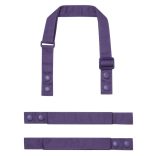 pr191 - Bretele colorate pentru sorturi SWAP and POP COLOURS - [Purple]