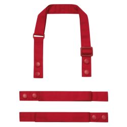   pr191 - Bretele colorate pentru sorturi SWAP and POP COLOURS - [Red]