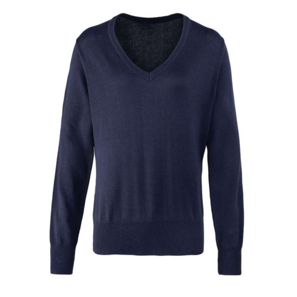 pr696 - Pulover dama V-neck Premier [Navy]