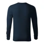 r050213-Tricou-unisex-Resist-LS-Albastru-marin-RIMECK