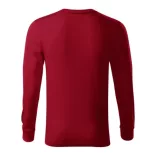 r052313 - Tricou unisex - Resist LS - [Rosu marlboro] - RIMECK