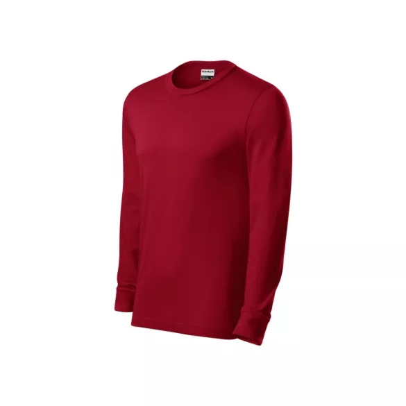 r052313 - Tricou unisex - Resist LS - [Rosu marlboro] - RIMECK