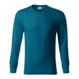 r059313 - Tricou unisex - Resist LS - [Albastru petrol] - RIMECK
