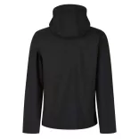 re701 - Softshell barbati cu 3 straturi si gluga Venturer [Black/Classic Red]