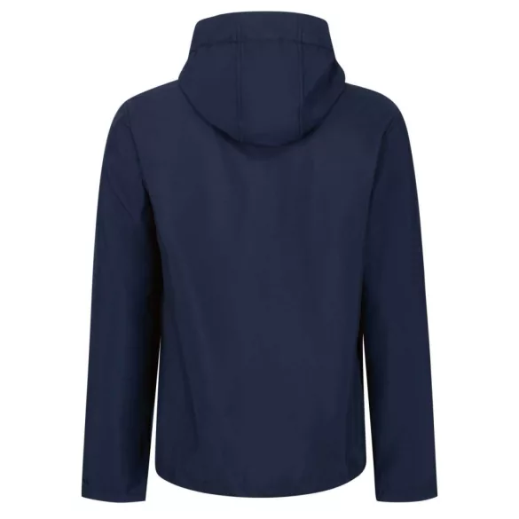 re701 - Softshell barbati cu 3 straturi si gluga Venturer [Navy/French Blue]