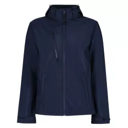   re701 - Softshell barbati cu 3 straturi si gluga Venturer [Navy/Navy]