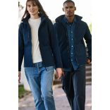 re702 - Softshell dama cu 3 straturi si gluga Venturer [Black/Black]