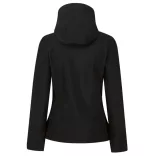 re702 - Softshell dama cu 3 straturi si gluga Venturer [Black/Classic Red]