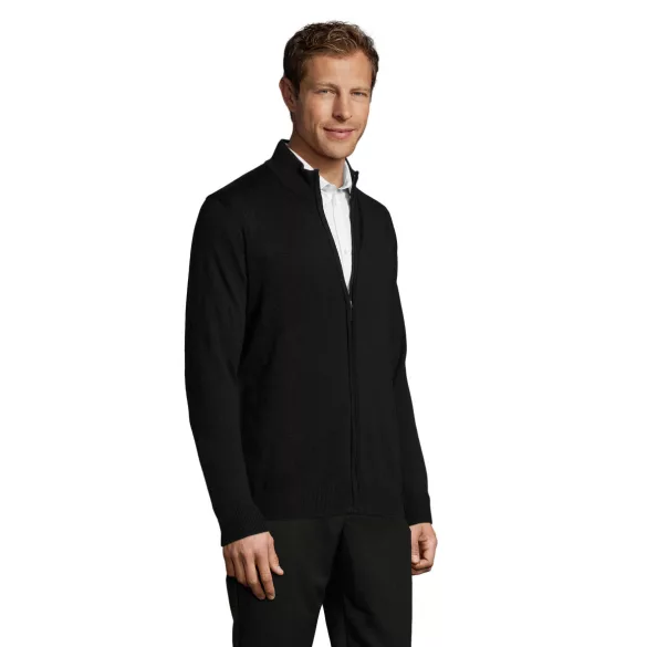 so00548 - Cardigan barbati Sol's Gordon [Black]
