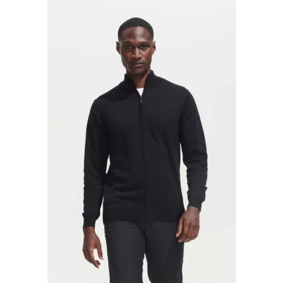 so00548 - Cardigan barbati Sol's Gordon [Black]