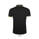 so00577-Tricou-polo-adult-barbat-Sols-Pasadena-Black-Lime
