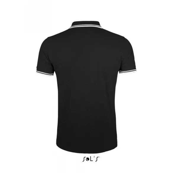 so00577-Tricou-polo-adult-barbat-Sols-Pasadena-Black-White