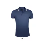 so00577-Tricou-polo-adult-barbat-Sols-Pasadena-French-Navy-White